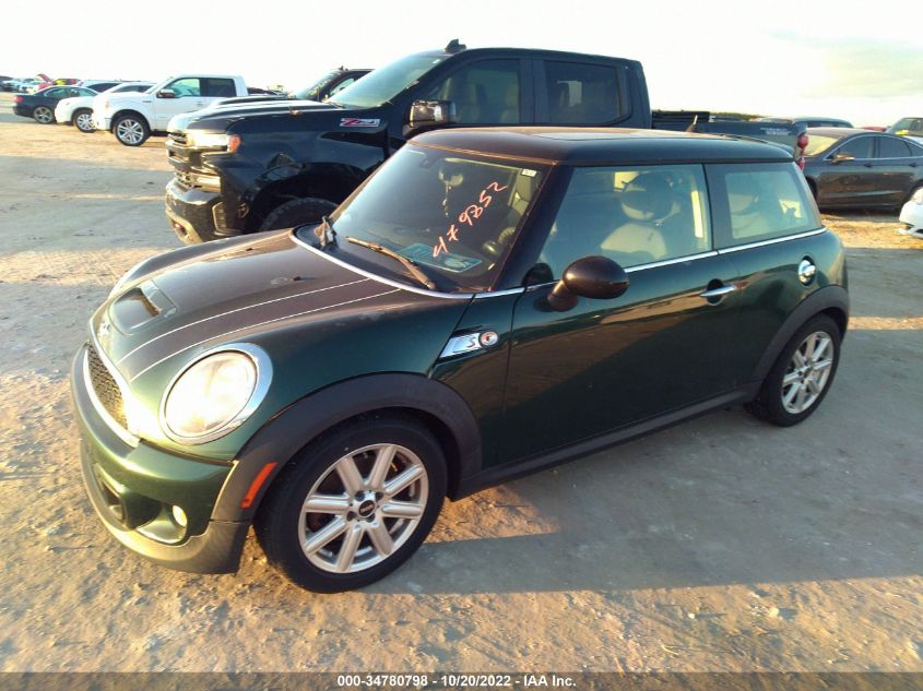 2013 MINI COOPER HARDTOP S WMWSV3C54DT479852