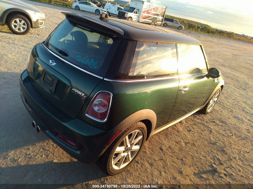 2013 MINI COOPER HARDTOP S WMWSV3C54DT479852
