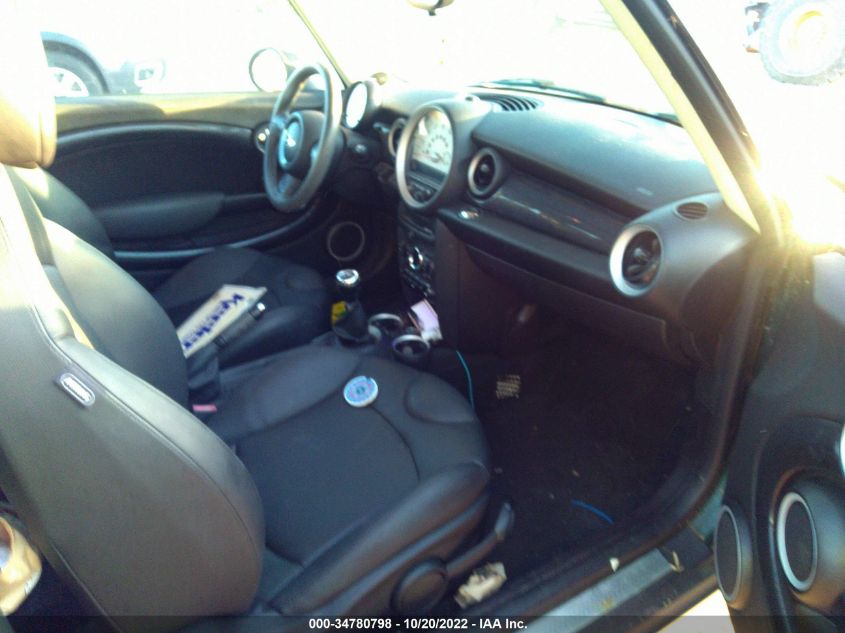 2013 MINI COOPER HARDTOP S WMWSV3C54DT479852