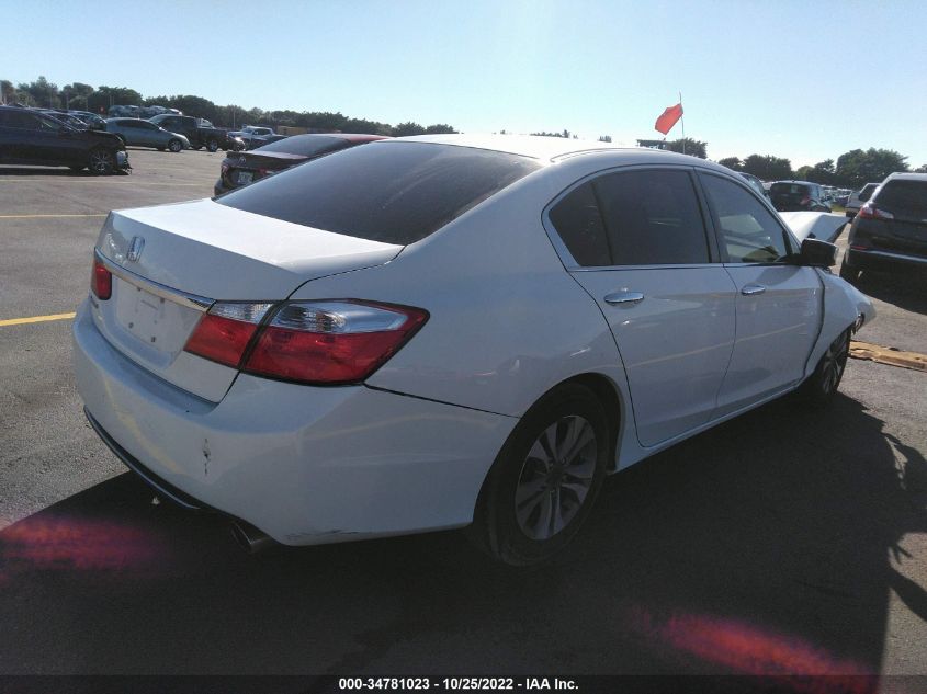 2014 HONDA ACCORD LX - 1HGCR2F37EA279742