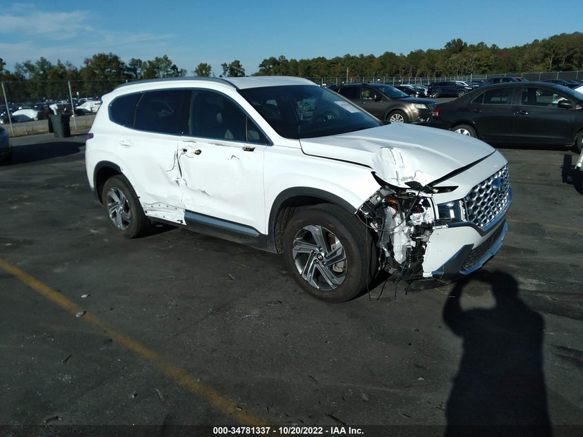 VIN 5NMS24AJ1NH408452 2022 HYUNDAI SANTA FE SEL