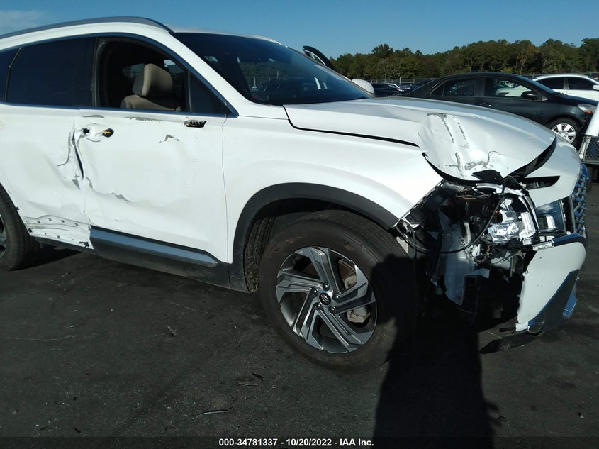 VIN 5NMS24AJ1NH408452 2022 HYUNDAI SANTA FE SEL