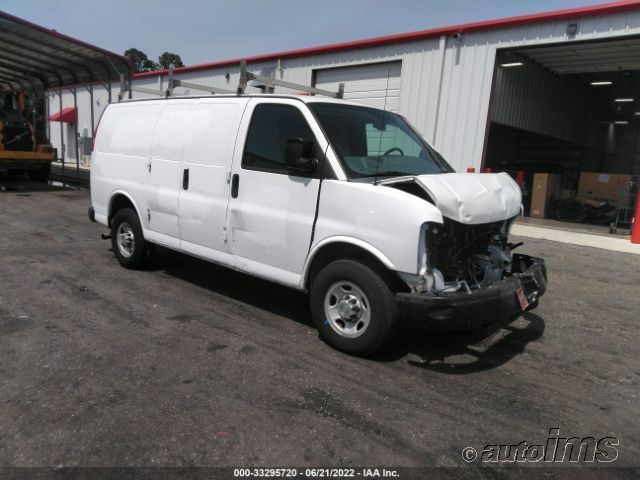 2014 CHEVROLET EXPRESS CARGO VAN 1GCWGFCA3E1134175