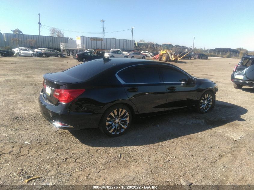 2014 ACURA RLX TECH PKG JH4KC1F56EC007113