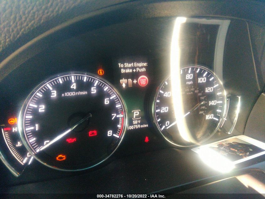 2014 ACURA RLX TECH PKG JH4KC1F56EC007113