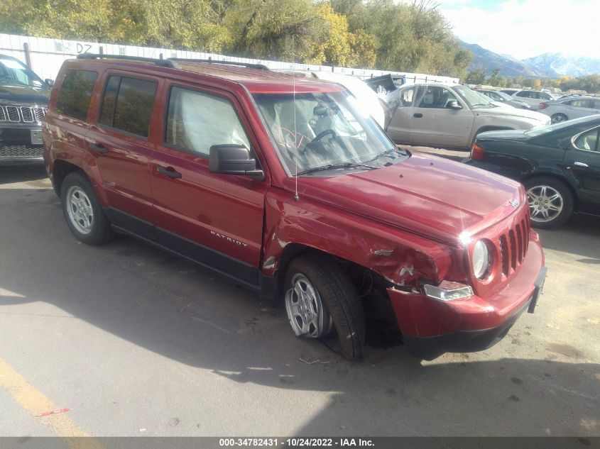 2014 JEEP PATRIOT SPORT - 1C4NJPBA4ED689753