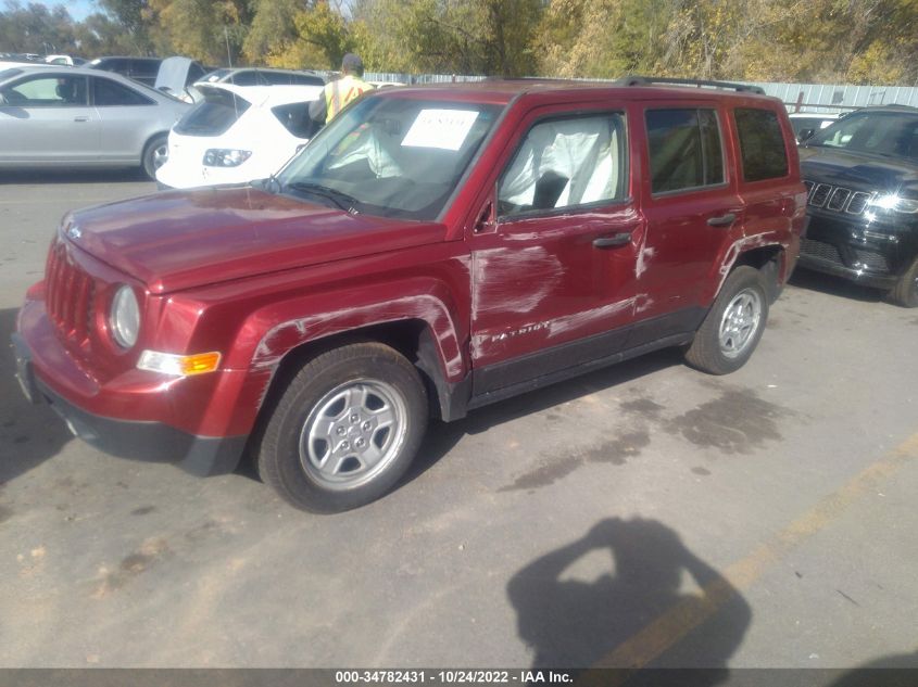 2014 JEEP PATRIOT SPORT - 1C4NJPBA4ED689753