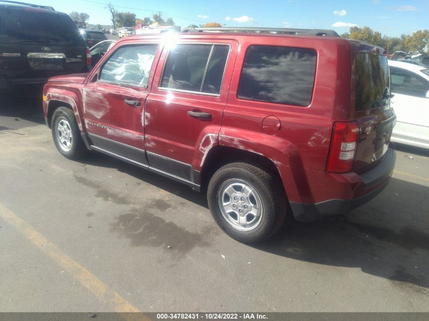 2014 JEEP PATRIOT SPORT - 1C4NJPBA4ED689753