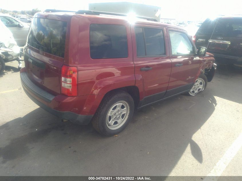 2014 JEEP PATRIOT SPORT - 1C4NJPBA4ED689753