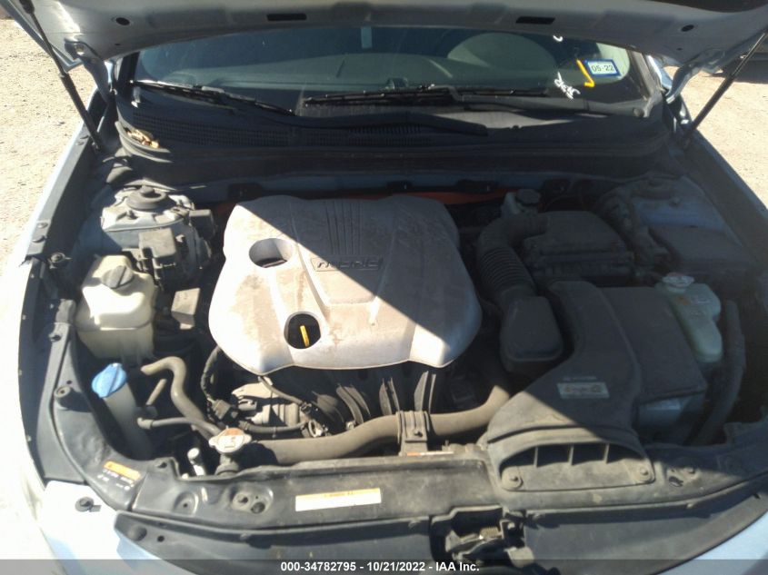2013 HYUNDAI SONATA HYBRID LIMITED - KMHEC4A41DA091751