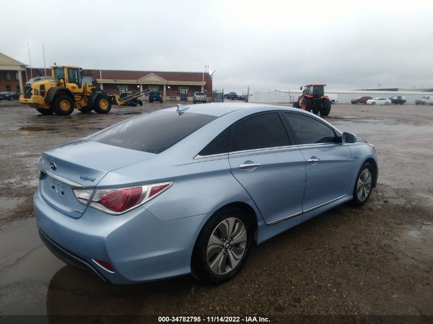 2013 HYUNDAI SONATA HYBRID LIMITED - KMHEC4A41DA091751