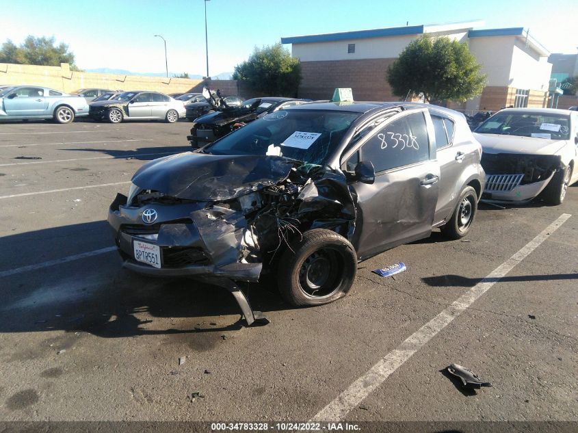 2013 TOYOTA PRIUS C ONE/TWO/THREE/FOUR JTDKDTB37D1528544