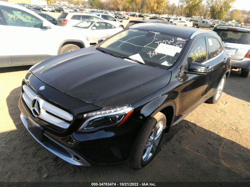2015 MERCEDES-BENZ GLA-CLASS GLA 250 WDCTG4GB2FJ134819