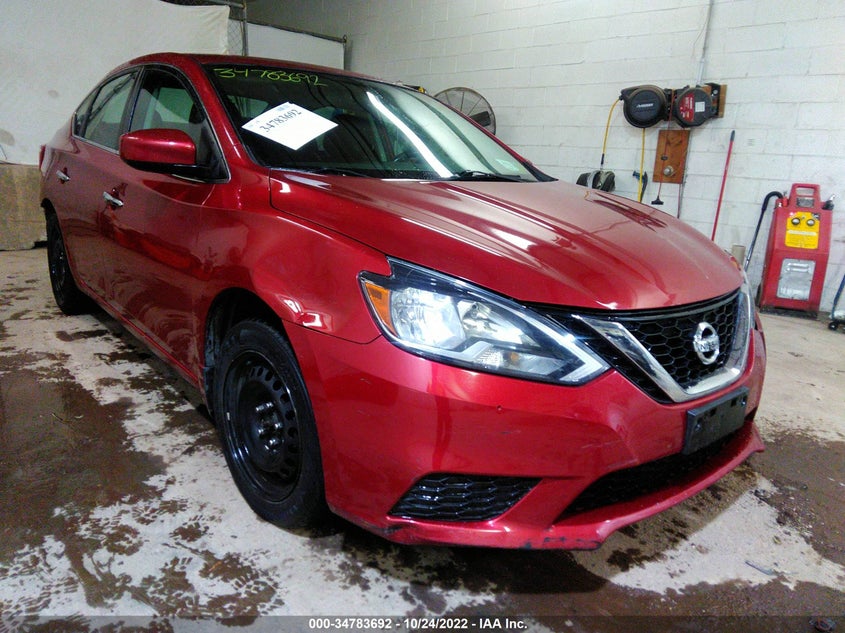 VIN 3N1AB7AP1HY314182 2017 NISSAN SENTRA SV