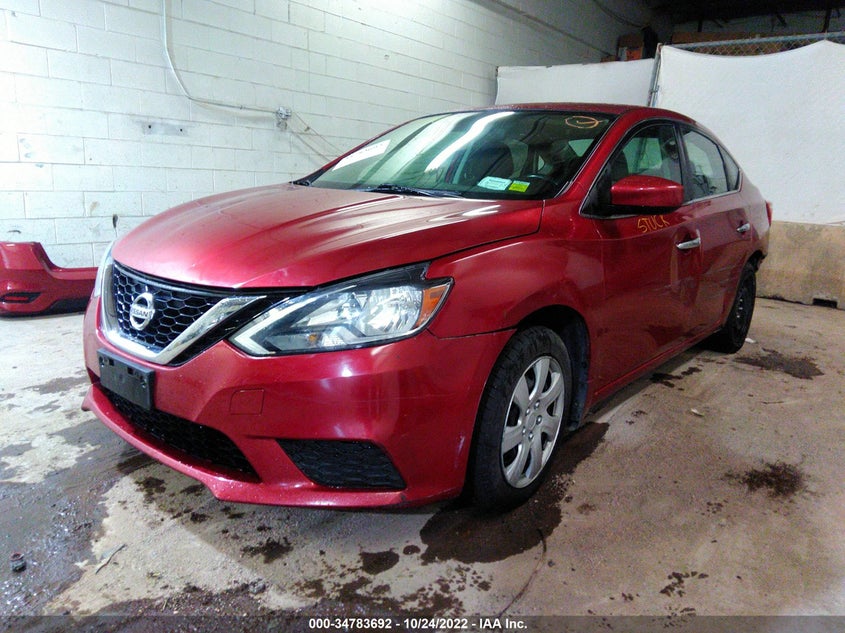 VIN 3N1AB7AP1HY314182 2017 NISSAN SENTRA SV