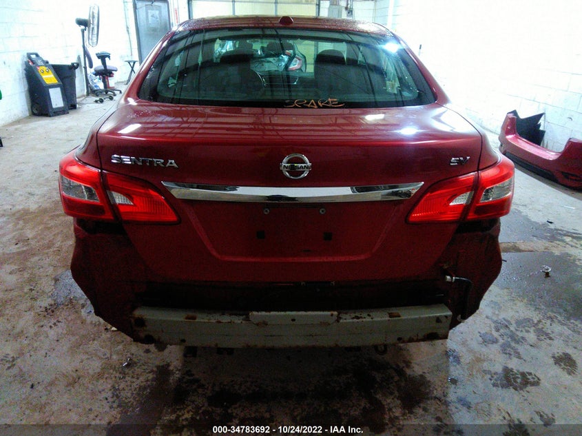 VIN 3N1AB7AP1HY314182 2017 NISSAN SENTRA SV