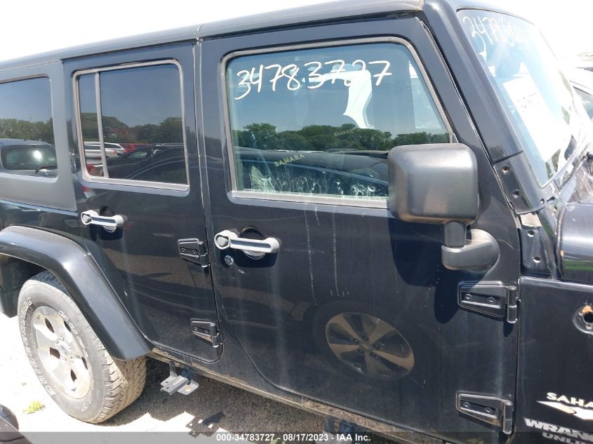 2015 JEEP WRANGLER UNLIMITED SAHARA - 1C4BJWEGXFL756490