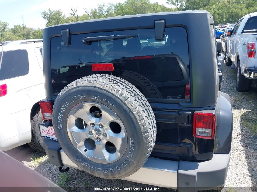 2015 JEEP WRANGLER UNLIMITED SAHARA - 1C4BJWEGXFL756490