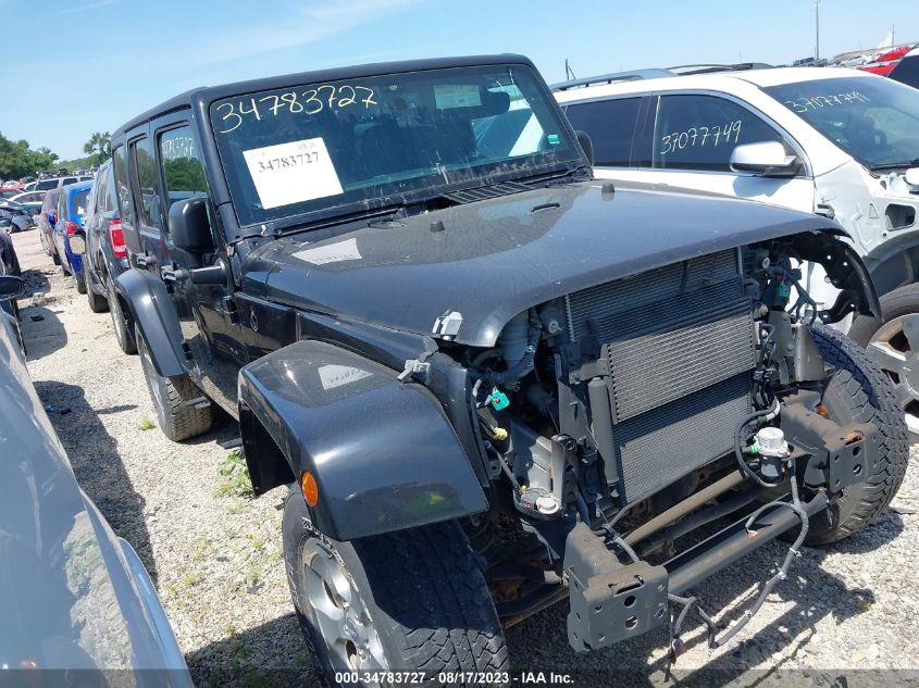 2015 JEEP WRANGLER UNLIMITED SAHARA - 1C4BJWEGXFL756490