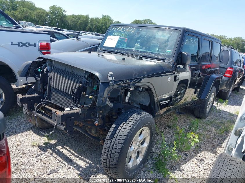 2015 JEEP WRANGLER UNLIMITED SAHARA - 1C4BJWEGXFL756490