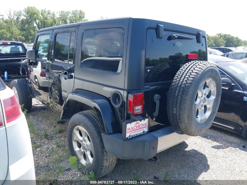 2015 JEEP WRANGLER UNLIMITED SAHARA - 1C4BJWEGXFL756490