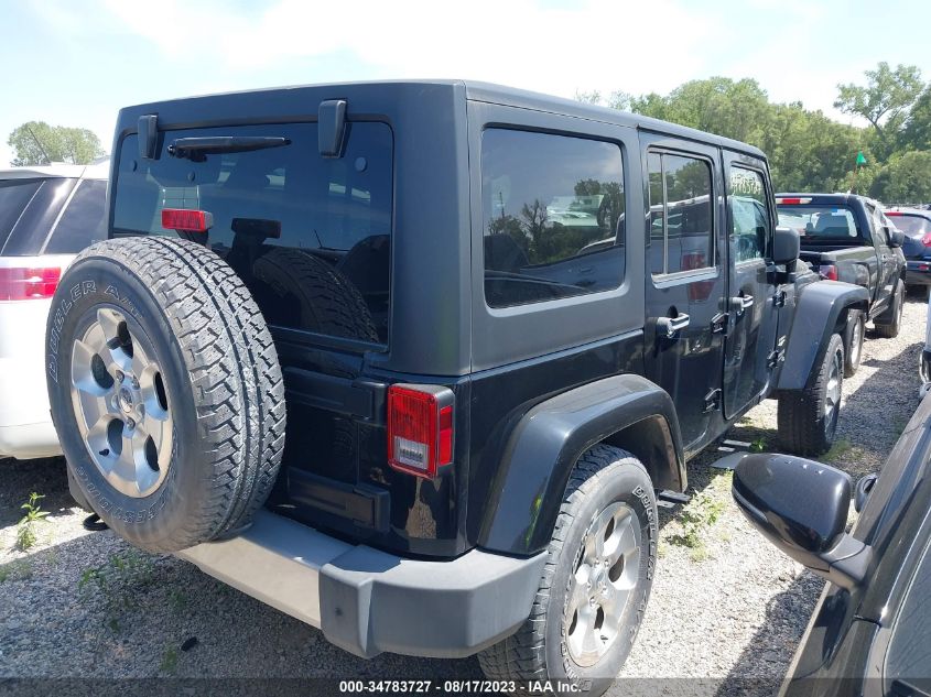 2015 JEEP WRANGLER UNLIMITED SAHARA - 1C4BJWEGXFL756490