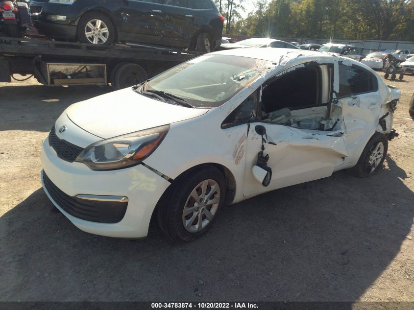 2016 KIA RIO LX KNADM4A31G6664933