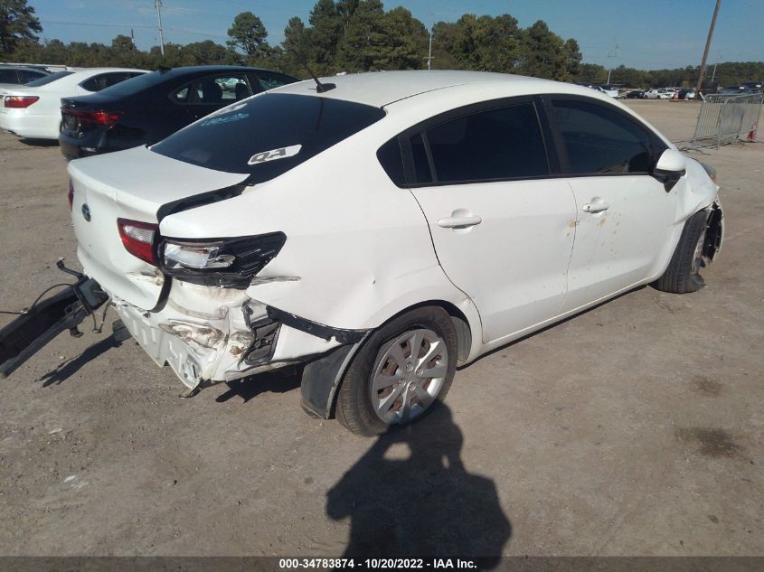 2016 KIA RIO LX KNADM4A31G6664933