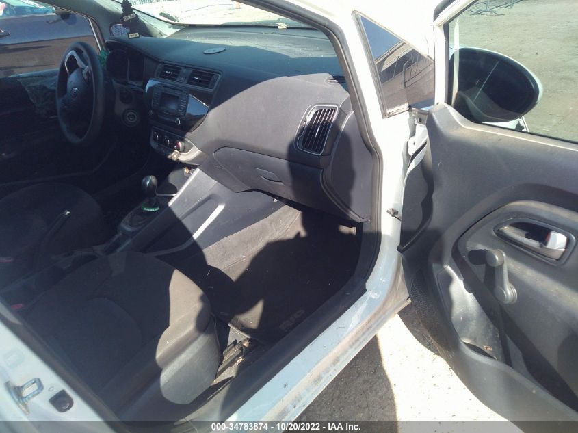 2016 KIA RIO LX KNADM4A31G6664933