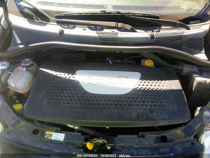 2013 FIAT 500E BATTERY ELECTRIC 3C3CFFGE9DT750784