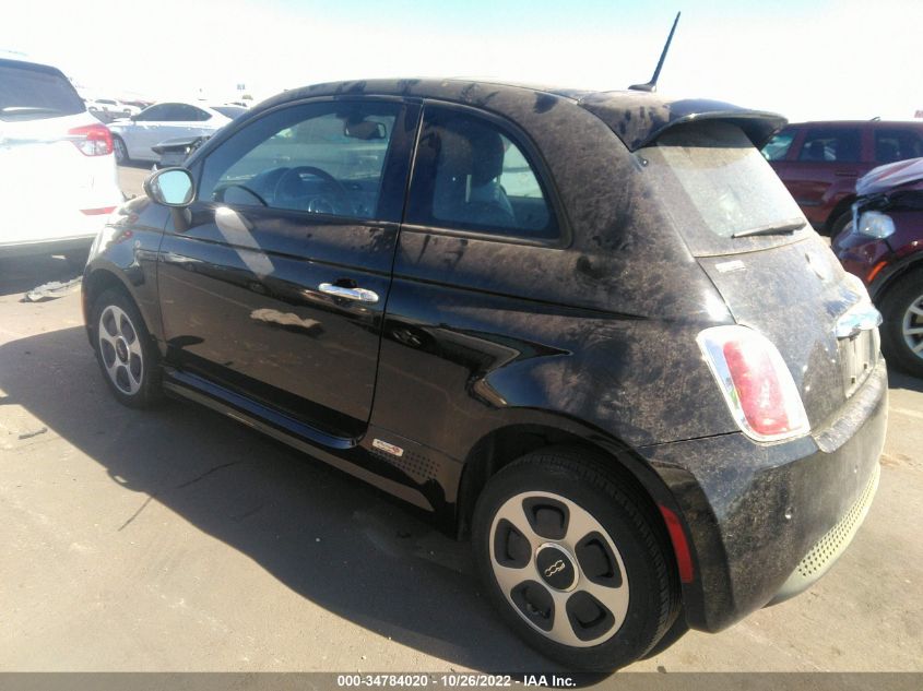 2013 FIAT 500E BATTERY ELECTRIC 3C3CFFGE9DT750784
