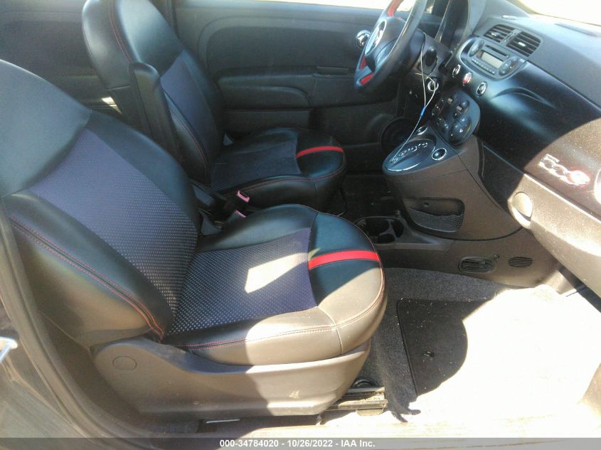 2013 FIAT 500E BATTERY ELECTRIC 3C3CFFGE9DT750784