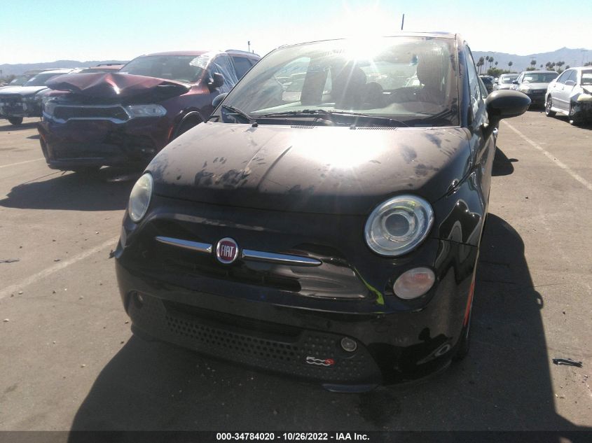 2013 FIAT 500E BATTERY ELECTRIC 3C3CFFGE9DT750784