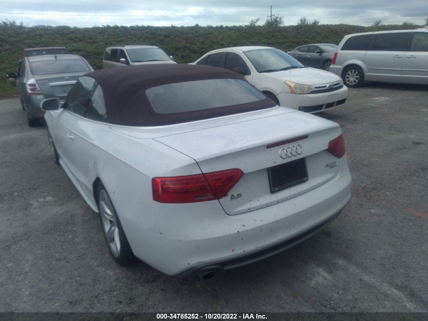 2015 AUDI A5 PREMIUM PLUS WAUMFAFH8FN003854