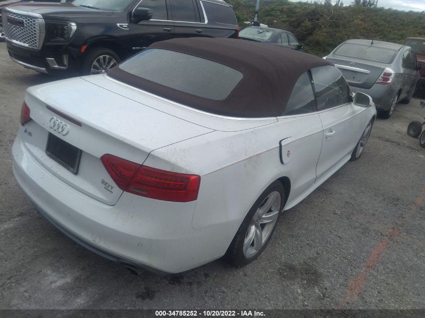 2015 AUDI A5 PREMIUM PLUS WAUMFAFH8FN003854