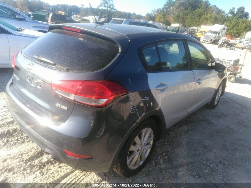 2014 KIA FORTE 5-DOOR EX KNAFX5A84E5176709