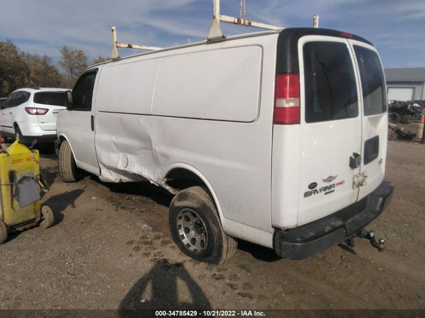 2013 GMC SAVANA CARGO VAN 1GTW7FCA8D1144358