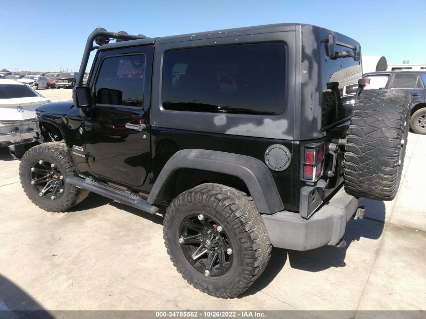 2014 JEEP WRANGLER SPORT 1C4GJWAGXEL144977