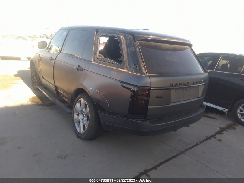 2014 LAND ROVER RANGE ROVER SUPERCHARGED SALGV3TF6EA161335