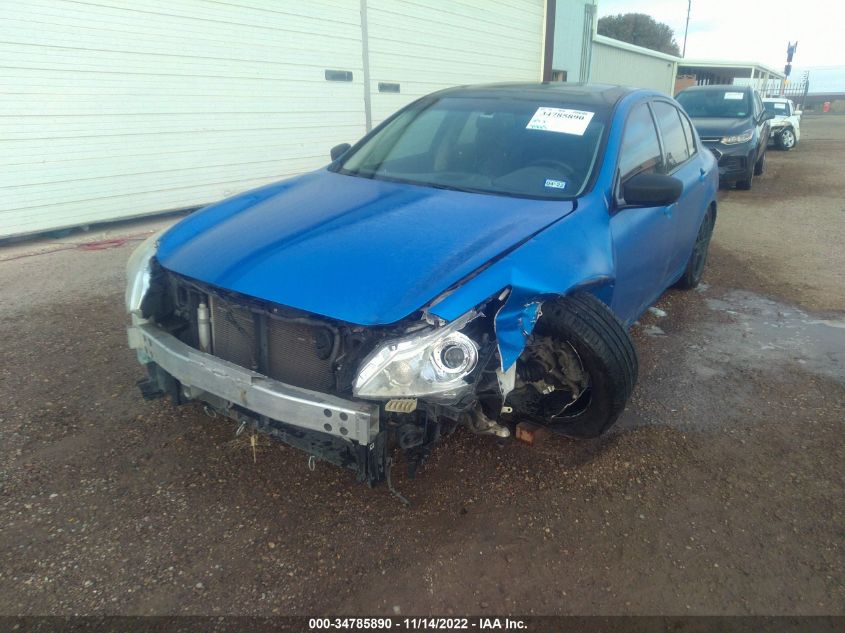 2013 INFINITI G37 SEDAN X JN1CV6AR7DM766713