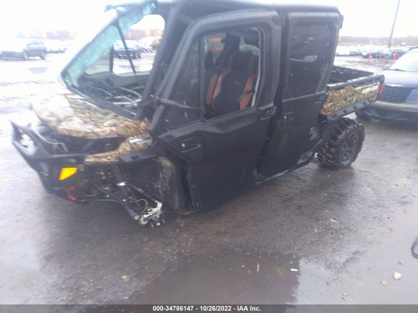 2022 CAN-AM DEFENDER MAX LIMITED CAB HD10 3JBUUAX48NK001789
