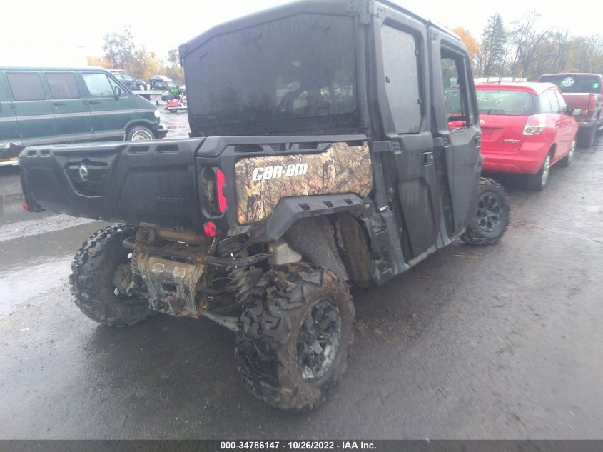 2022 CAN-AM DEFENDER MAX LIMITED CAB HD10 3JBUUAX48NK001789