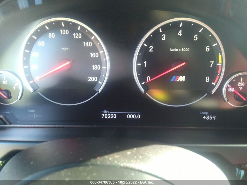 2016 BMW X5 M 5YMKT6C58G0R77754