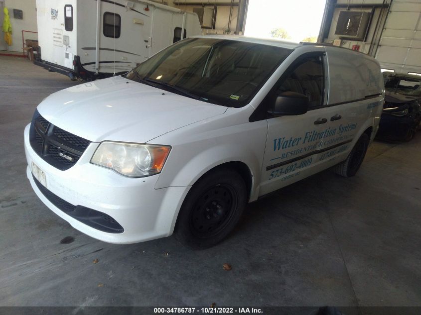 2014 RAM CARGO VAN TRADESMAN 2C4JRGAG5ER322175