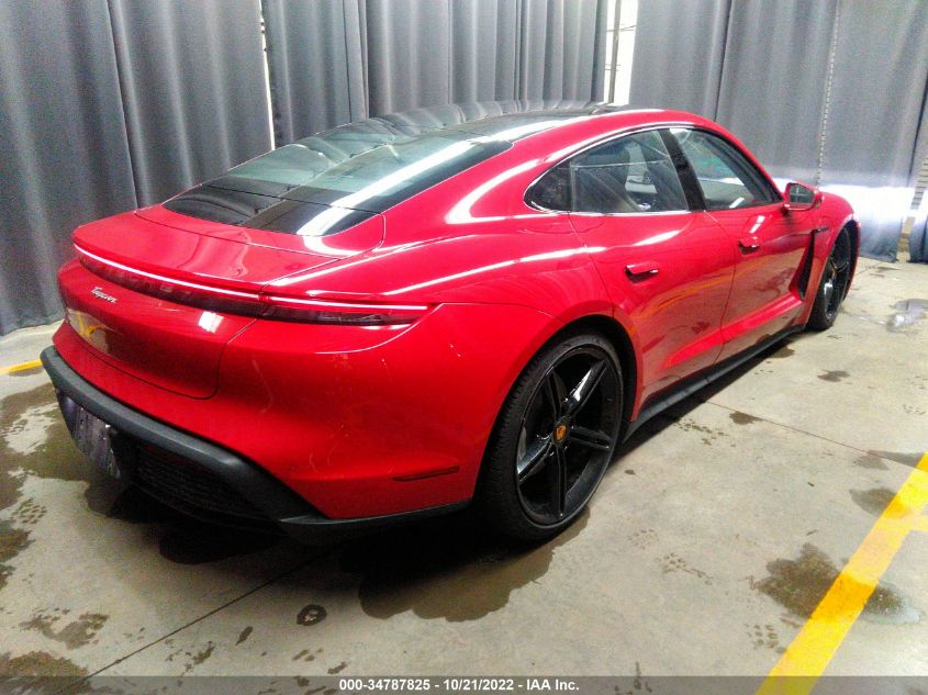 2022 PORSCHE TAYCAN WP0AA2Y13NSA12927