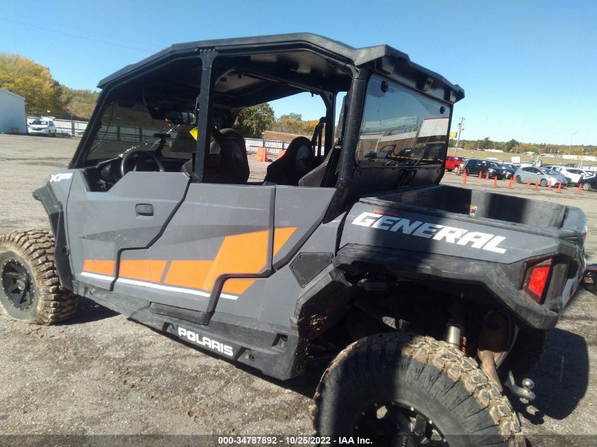 2020 POLARIS GENERAL XP 4 1000 DELUXE RIDE 3NSGMJ99XLH198914