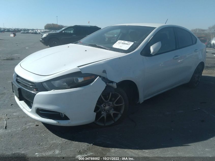 2014 DODGE DART SXT 1C3CDFBBXED831660