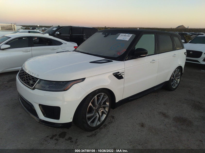 VIN SALWR2RV9KA852766 2019 LAND ROVER RANGE ROVER SPORT HSE
