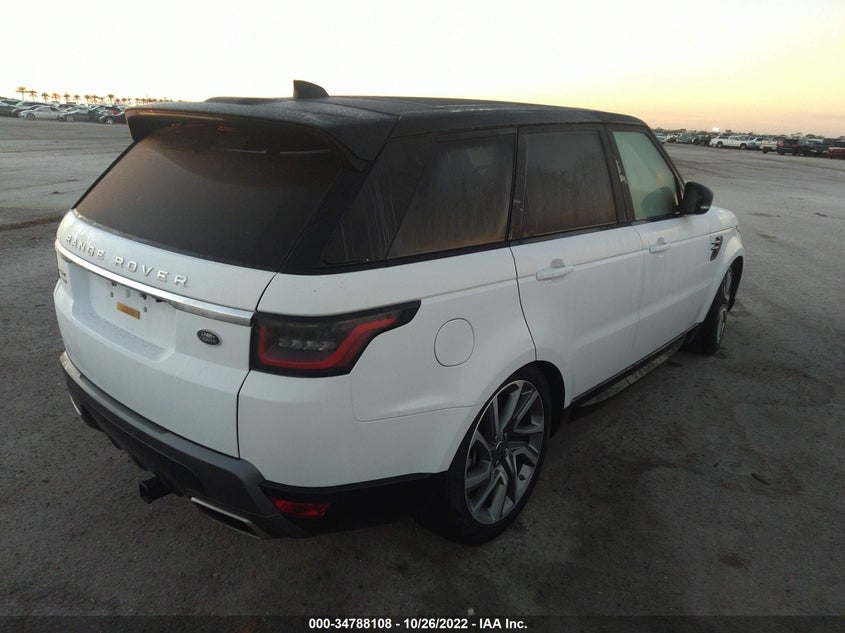 VIN SALWR2RV9KA852766 2019 LAND ROVER RANGE ROVER SPORT HSE