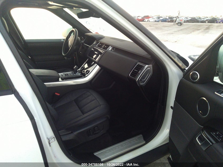 VIN SALWR2RV9KA852766 2019 LAND ROVER RANGE ROVER SPORT HSE